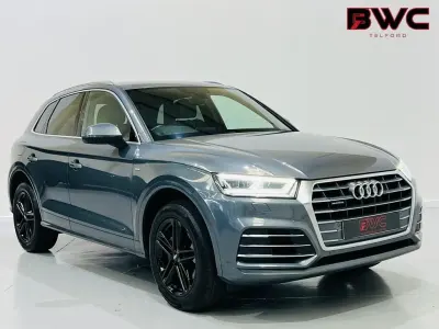 Used Audi Q5 S-Line 190 HP (139 kW) 2019 Grey SUV