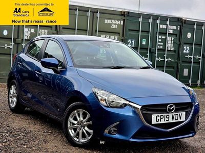 Used Mazda 2 90 HP (66 kW) 2019 Blue Hatchback