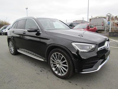 Black Used 2020 Mercedes GLC220 AMG Line Premium Estate | £22,945 (Fair price)