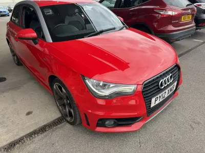 Used Audi A1 Black Edition 185 HP (136 kW) 2012 Red Hatchback