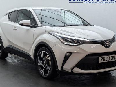 White Used 2023 Toyota C-HR Design SUV | £18,650 (Fair price)
