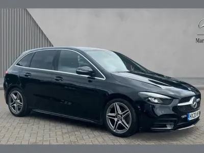 Used Mercedes B200 Executive 150 HP (110 kW) 2020 Cosmos black metallic Hatchback