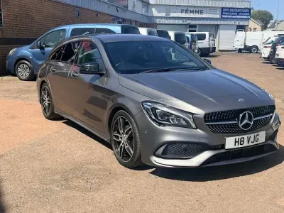 Used Mercedes CLA200 AMG line 136 HP (100 kW) 2017 Grey Estate