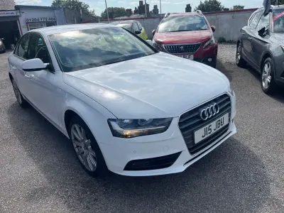 Used Audi A4 Design 120 HP (88 kW) 2014 White Sedan