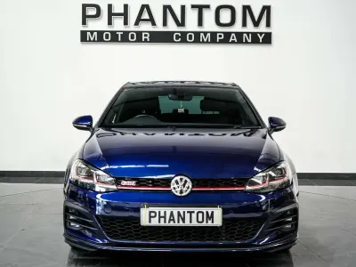 Used VW Golf VII GTI 245 HP (180 kW) 2018 Blue Hatchback