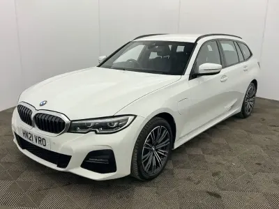 Used BMW 330e M Sport 2021 White Estate