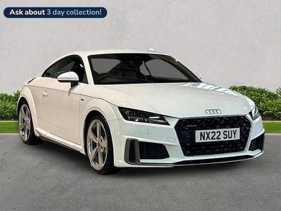 Used Audi TT S-Line 245 HP (180 kW) 2022 White Coupe