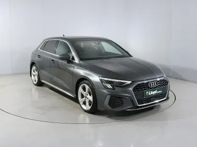 Used Audi A3 S-Line 150 HP (110 kW) 2021 Grey Sedan