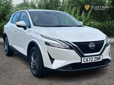 White Used 2022 Nissan Qashqai Acenta Premium SUV | £14,999 (Fair price)