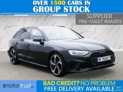Used Audi A4 Black Edition 204 HP (150 kW) 2023 Black Estate