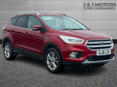 Used Ford Kuga Titanium 150 HP (110 kW) 2018 Red SUV