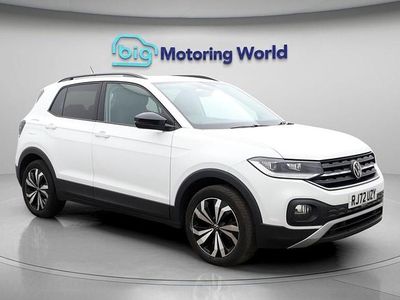 Used VW T-Cross Black Edition 108 HP (79 kW) 2022 White SUV
