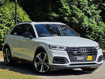White Used 2020 Audi Q5 Advanced SUV | £25,250 (Fair price)