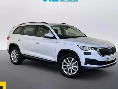 Used Skoda Kodiaq SE 150 HP (110 kW) 2021 White SUV