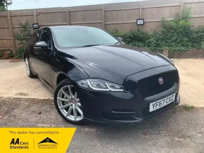 Used Jaguar XJ R-Sport 2017 Black Sedan