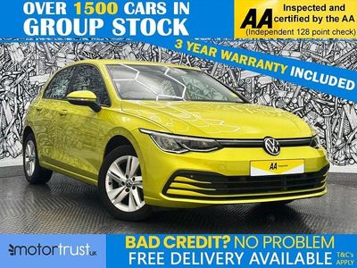 Used VW Golf VII S 110 HP (80 kW) 2020 Yellow Hatchback