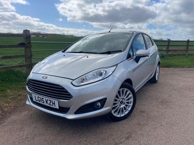 Silver Used 2015 Ford Fiesta Titanium Hatchback | £8,499 (Fair price)