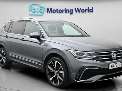 Used VW Tiguan Allspace R-line 150 HP (110 kW) 2022 Grey SUV