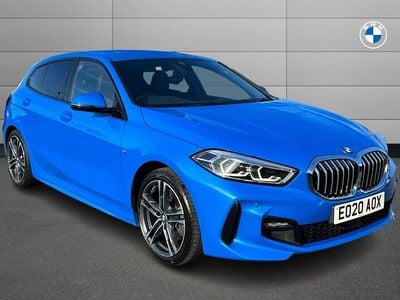 Used BMW 120 M Sport 190 HP (139 kW) 2020 Misano blue metallic Hatchback