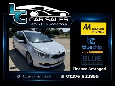 Used Kia Ceed 2014 White Hatchback