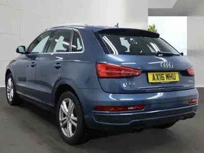 Used Audi Q3 S-Line 150 HP (110 kW) 2016 Blue SUV