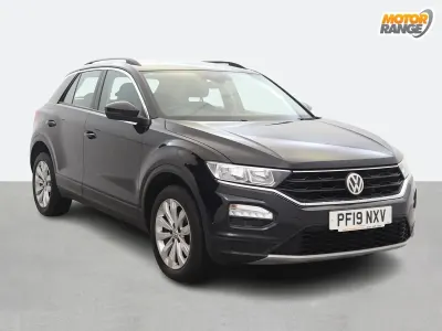 Used VW T-Roc SE 115 HP (84 kW) 2019 Black SUV