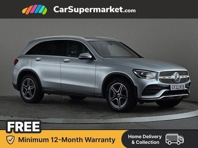 Silver Used 2022 Mercedes GLC300 AMG line SUV | £27,297 (Super price)