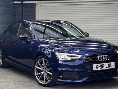 Used Audi S4 Comfort 354 HP (260 kW) 2018 Blue Sedan