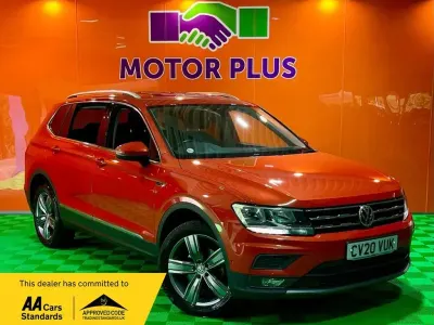 Used VW Tiguan Allspace Match 150 HP (110 kW) 2020 Orange SUV