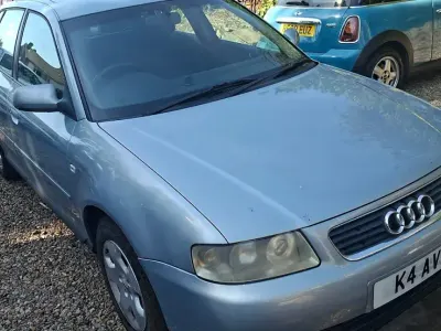 Used Audi A3 225 HP (165 kW) 2002 Blue Hatchback