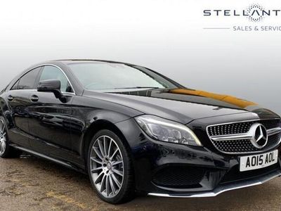 used Mercedes CLS220 CLS 2.1BLUETEC AMG LINE COUPE G-TRONIC+ EURO 6 DIESEL FROM 2015 FROM WALTON ON THAMES (KT121RR) | SPOTICAR