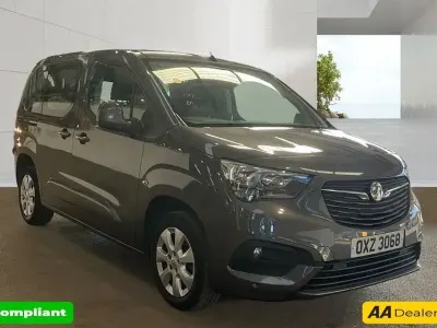 Used Vauxhall Combo S 130 HP (95 kW) 2020 Grey MPV
