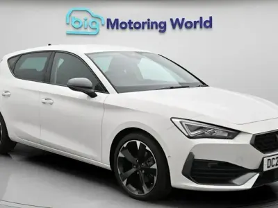 Used Cupra Leon 150 HP (110 kW) 2023 White Hatchback