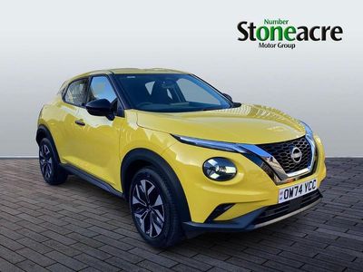 Used Nissan Juke Acenta Premium 114 HP (83 kW) 2025 Yellow SUV