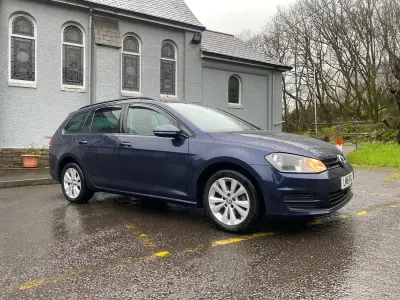 Używany VW Golf VII SE 2016 Niebieski Kombi