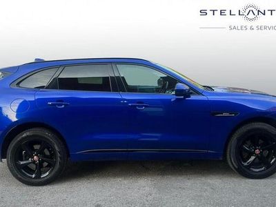 Used Jaguar F-Pace R-Sport 178 HP (130 kW) 2018 Blue SUV