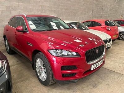 Used Jaguar F-Pace Portfolio 180 HP (132 kW) 2017 Red SUV