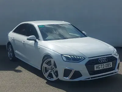 Usado Audi A4 S-Line 204 CV (150 kW) 2023 Blanco Berlina