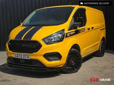 Used Ford Transit Custom S 130 HP (95 kW) 2022 Yellow Van