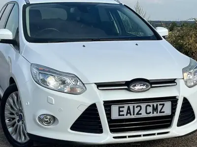 Used Ford Focus Titanium X 125 HP (91 kW) 2012 White Estate