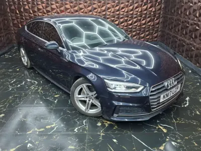 Second-hand Audi A5 S-Line 2017 Albastru Coupe