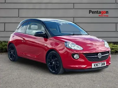 Used Vauxhall Adam 68 HP (50 kW) 2017 Red Hatchback