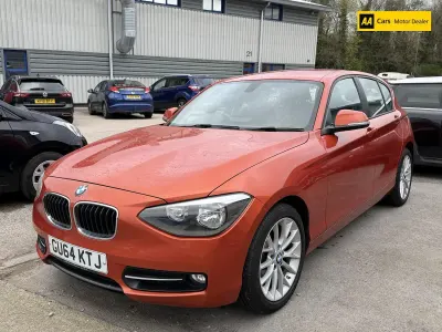 Used BMW 118 Sport Line 143 HP (105 kW) 2014 Orange Hatchback