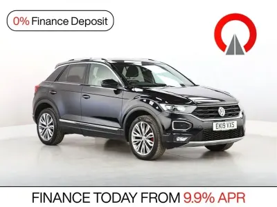 Begagnad VW T-Roc SEL 150 HK (110 kW) 2019 Svart SUV