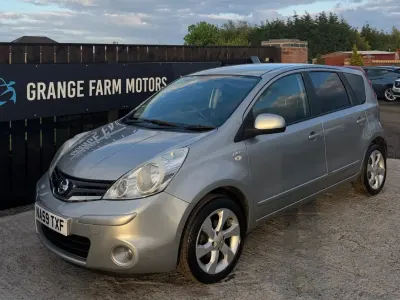 Używany Nissan Note N-TEC 2009 Srebrny Hatchback