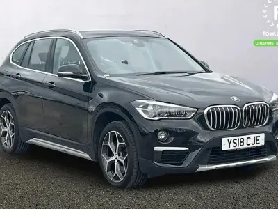 Used BMW X1 xLine 192 HP (141 kW) 2018 Black SUV