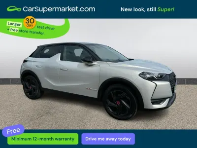 Used DS Automobiles DS3 Crossback Performance Line Plus 100 kW (136 HP) 2021 White SUV