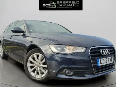 Usado Audi A6 177 CV (130 kW) 2012 Azul Familiar