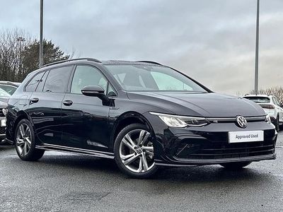 Black Used 2021 VW Golf VIII R-line Estate | £20,895 (Fair price)