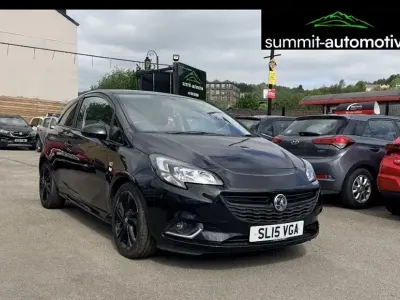 Używany Vauxhall Corsa Edition 70 KM (51 kW) 2015 Czarny Hatchback